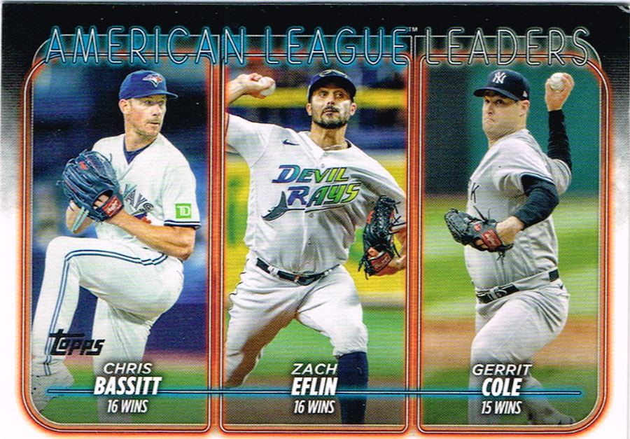 Tarjeta Gerrit Cole Topps 2024 #57