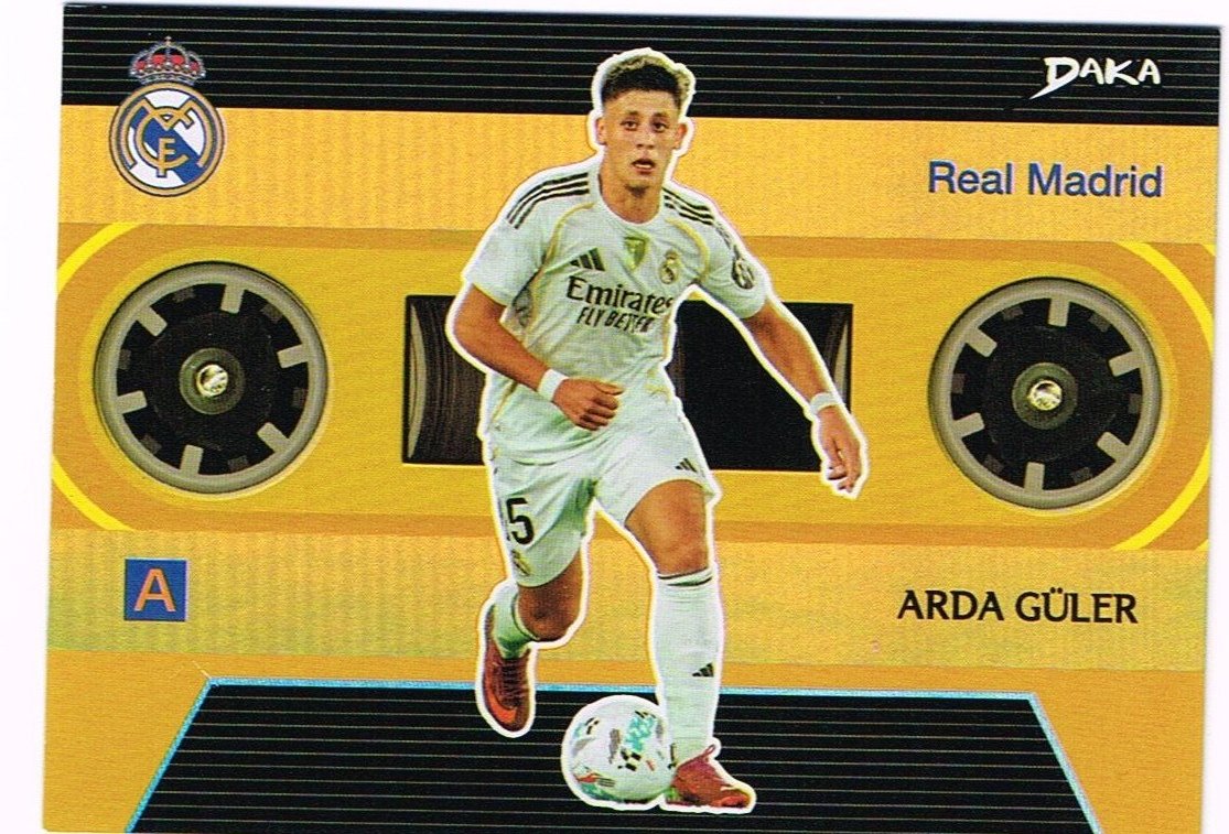Tarjeta Arda Güler DAKA 2025 #A