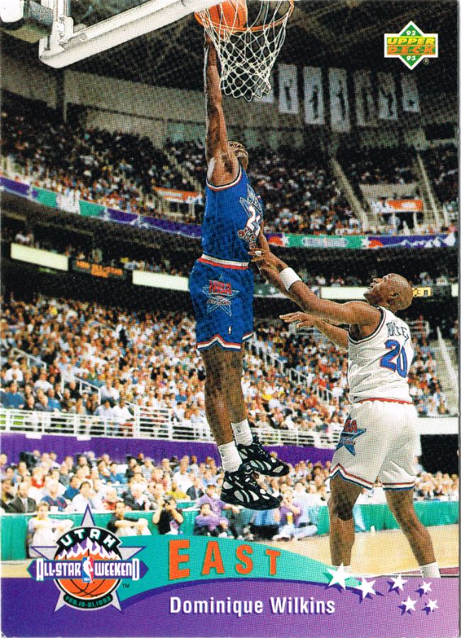 Tarjeta Dominique Wilkins Upper Deck 1992 #433