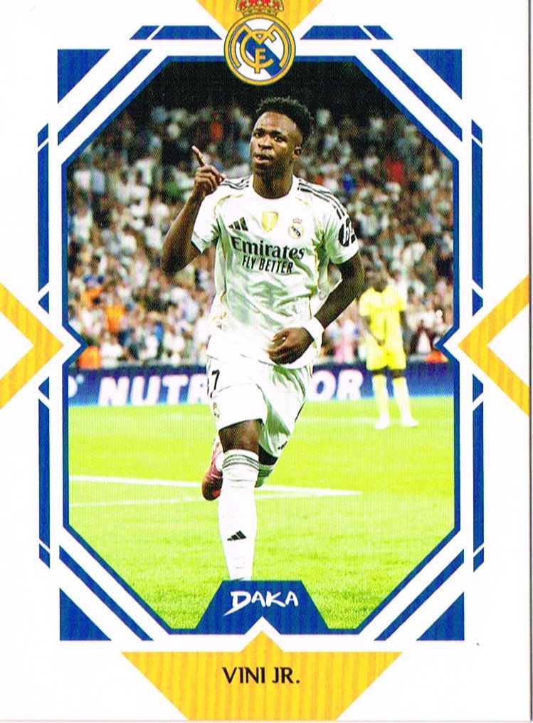 Tarjeta Vinícius Júnior DAKA 2025 #RM-2-A