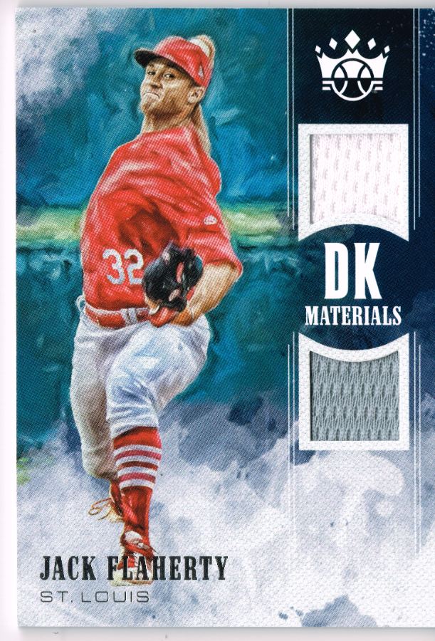 Tarjeta Jack Flaherty Panini 2018 #DKM-JF