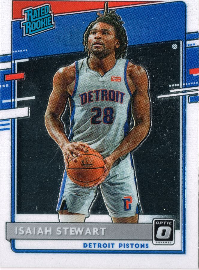 Tarjeta Isaiah Stewart Panini 2020 #166