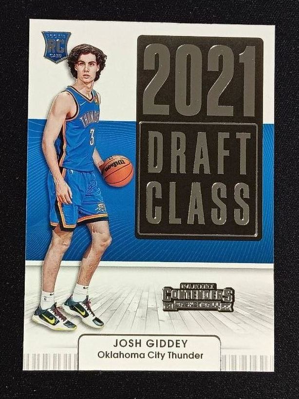 Tarjeta Josh Giddey Panini 2021 #6