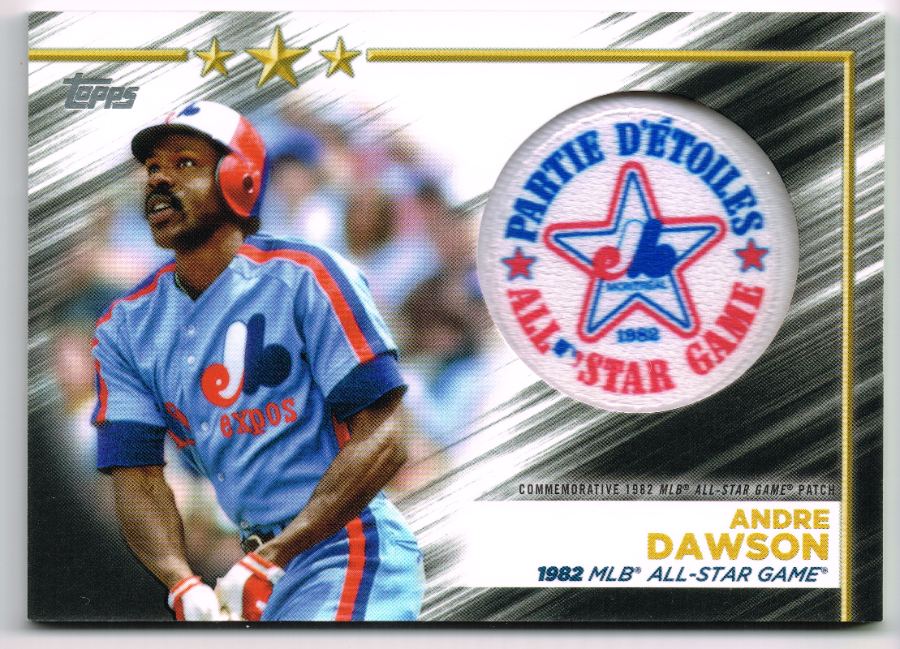 Tarjeta Andre Dawson Topps 2022 #ASA-AD