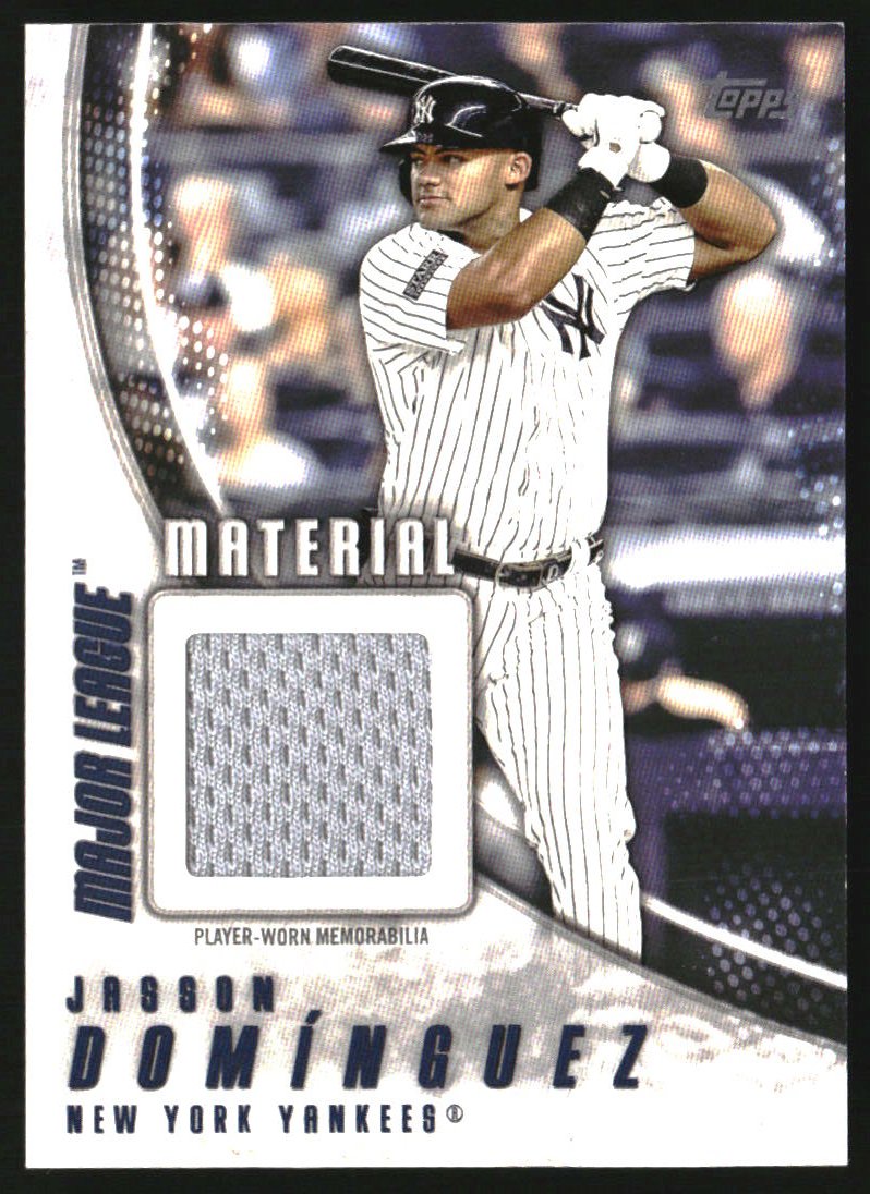 Tarjeta Jasson Domínguez Topps 2025