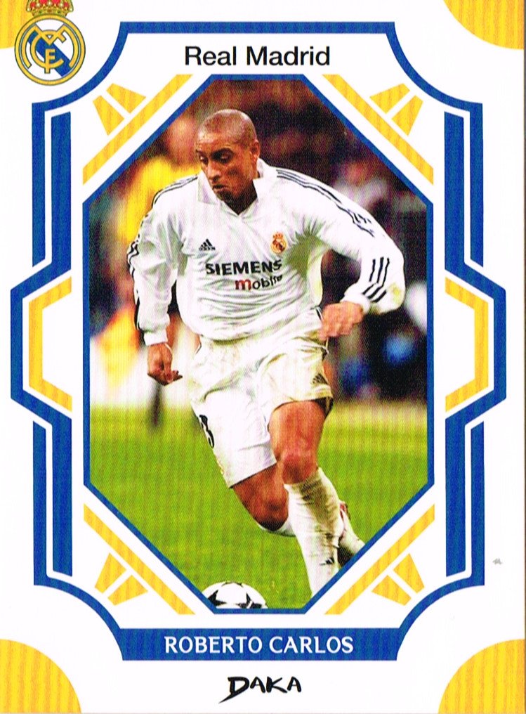Tarjeta Roberto Carlos DAKA 2025 #RM-24-B