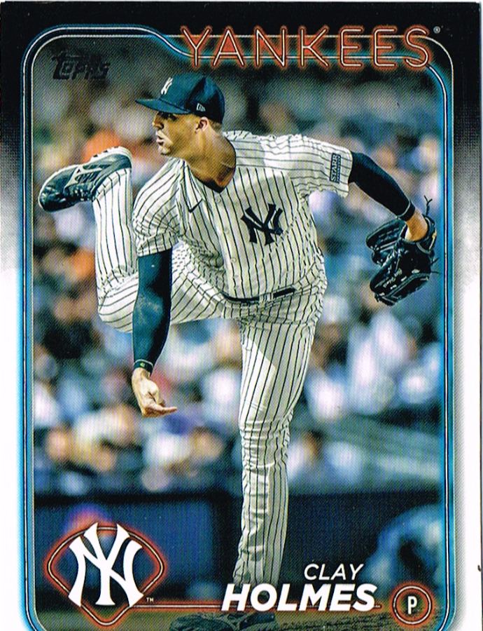 Tarjeta Clay Holmes Topps 2024 #247