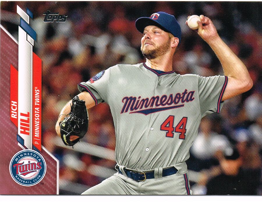 Tarjeta Rich Hill Topps 2020 #No. 413