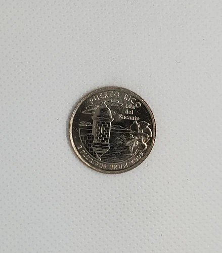 Tarjeta Puerto Rico Territory State Quarter