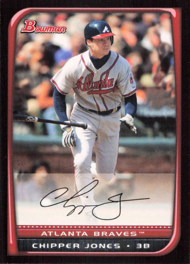 Tarjeta Chipper Jones Bowman 2008 #172