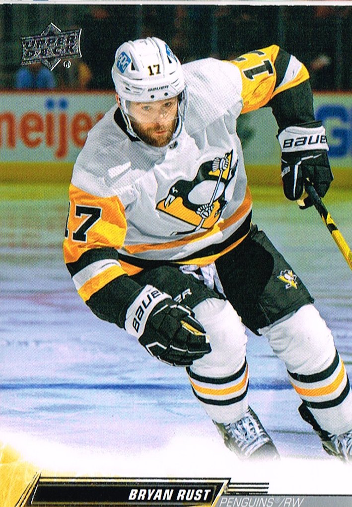 Tarjeta Bryan Rust Upper Deck 2023 #386