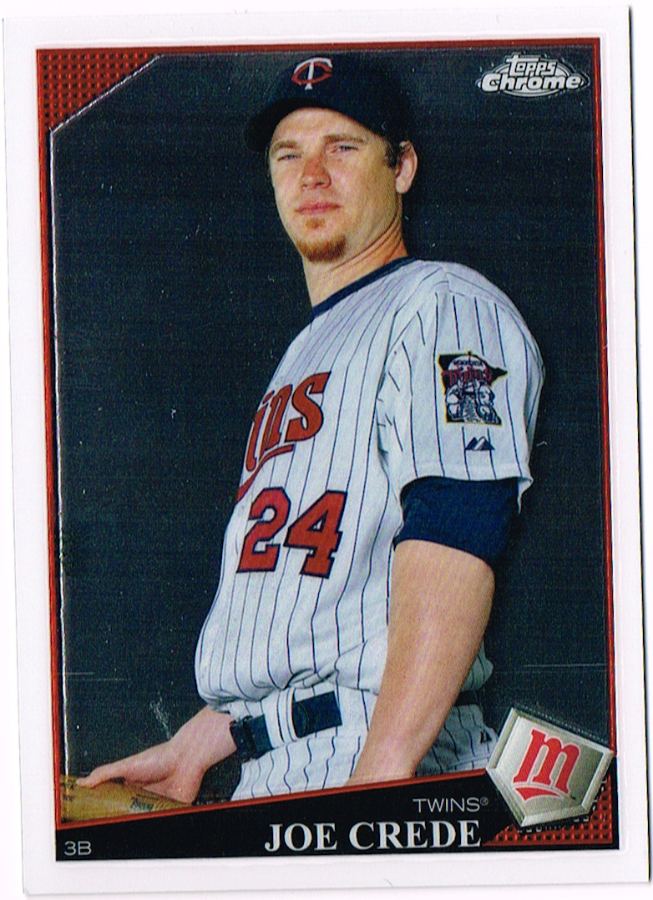 Tarjeta Joe Crede Topps Chrome 2009 #78