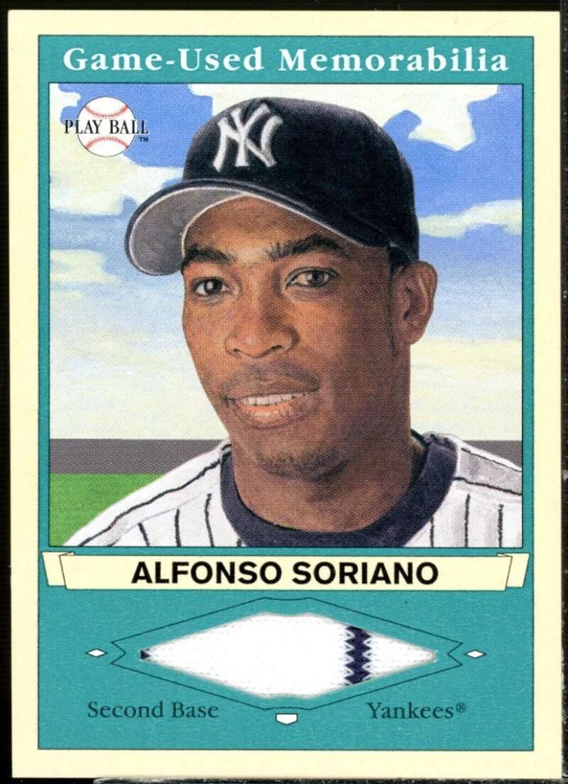 Tarjeta Alfonso Soriano Upper Deck 2003