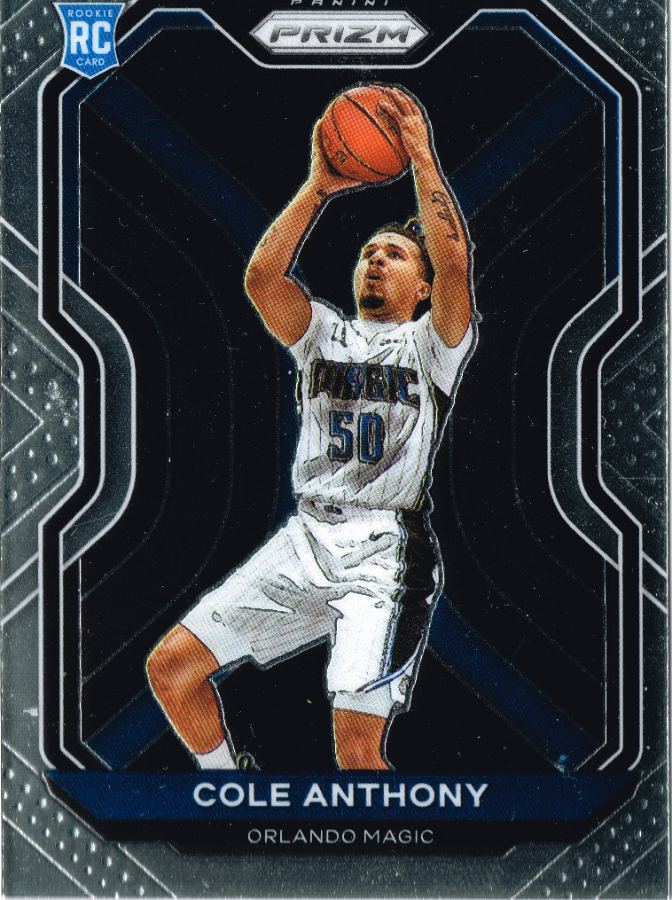 Tarjeta Cole Anthony Panini Prizm 2020 #No. 292
