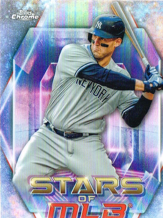 Tarjeta Anthony Rizzo Topps Chrome 2023 #SMLBC-52