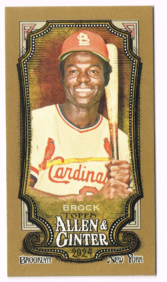 Tarjeta Lou Brock Topps 2024 #BUZ-14