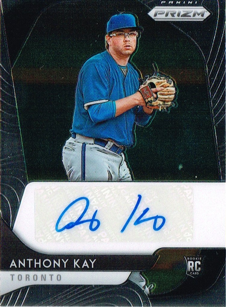 Tarjeta Anthony Kay Panini Prizm 2020