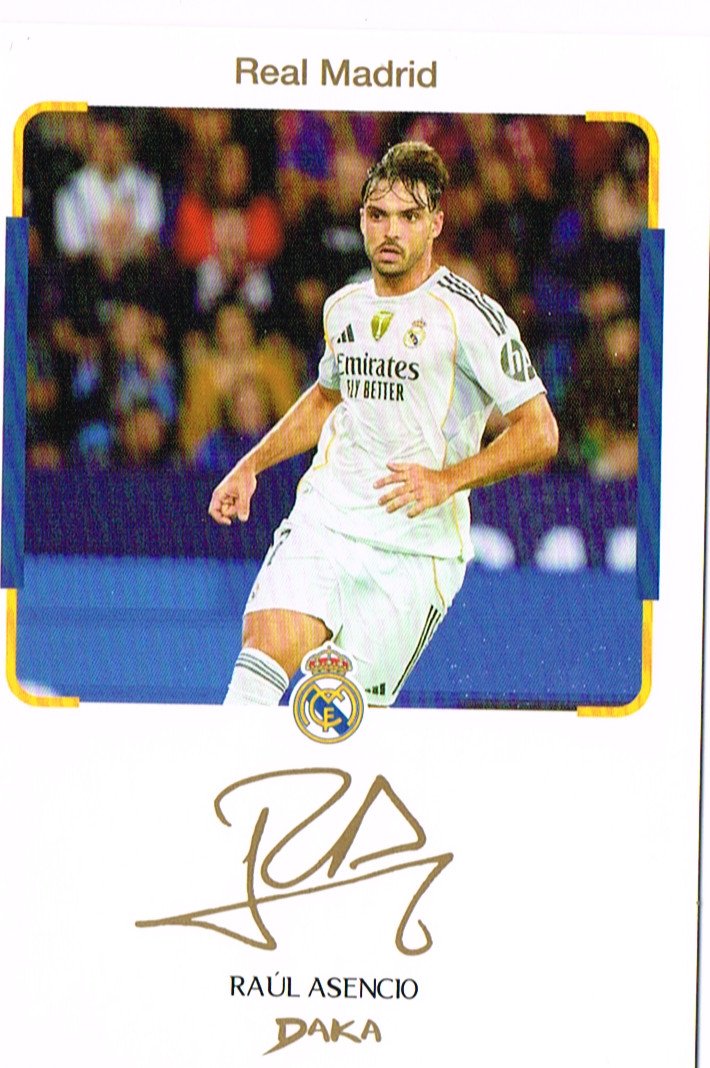 Tarjeta Raúl Asencio DAKA 2025 #IC-2