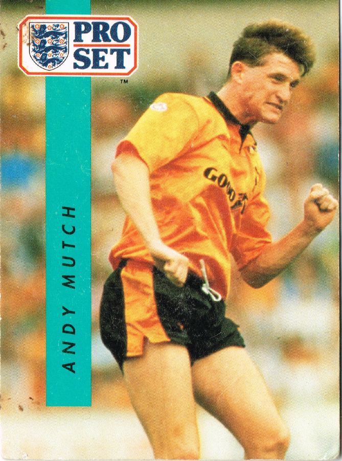 Tarjeta Andy Mutch Pro Set 1990 #304