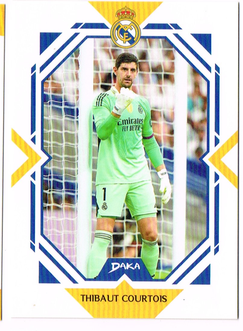 Tarjeta Thibaut Courtois DAKA 2025 #N/A
