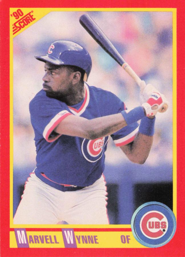Tarjeta Marvell Wynne Score 1990 #337