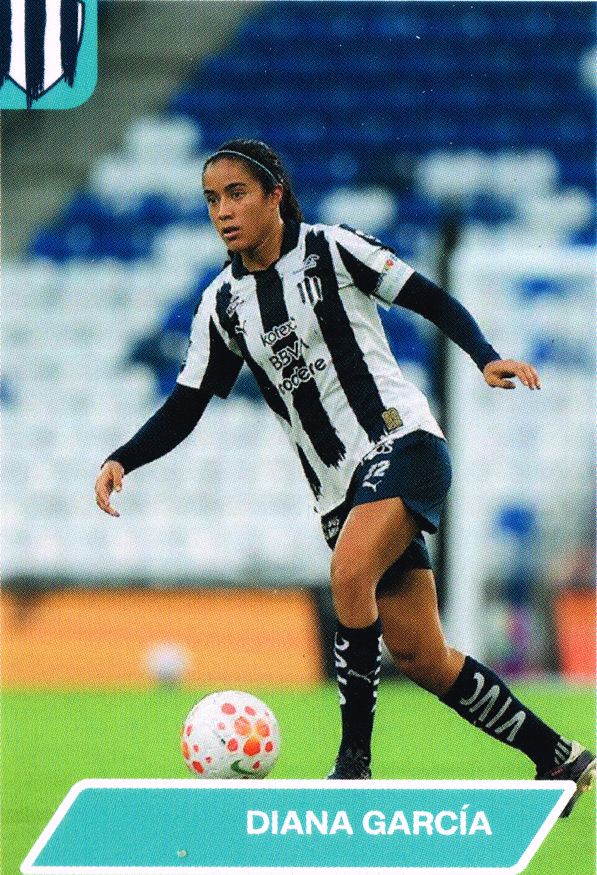 Reverso - Tarjeta Valeria del Campo Gutiérrez BARU SPORTS 2025 #No. 045