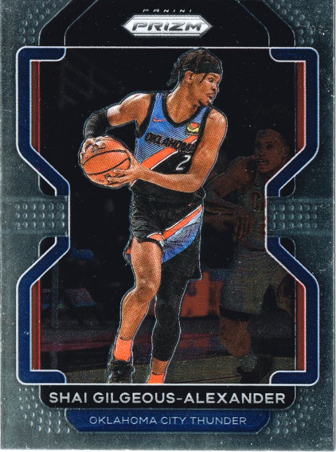 Tarjeta Shai Gilgeous-Alexander Panini Prizm 2021 #No. 238