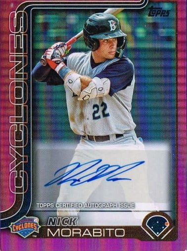 Tarjeta Nick Morabito Topps Pro Debut 2025