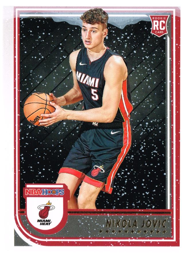 Tarjeta Nikola Jović Panini 2022 #No. 256