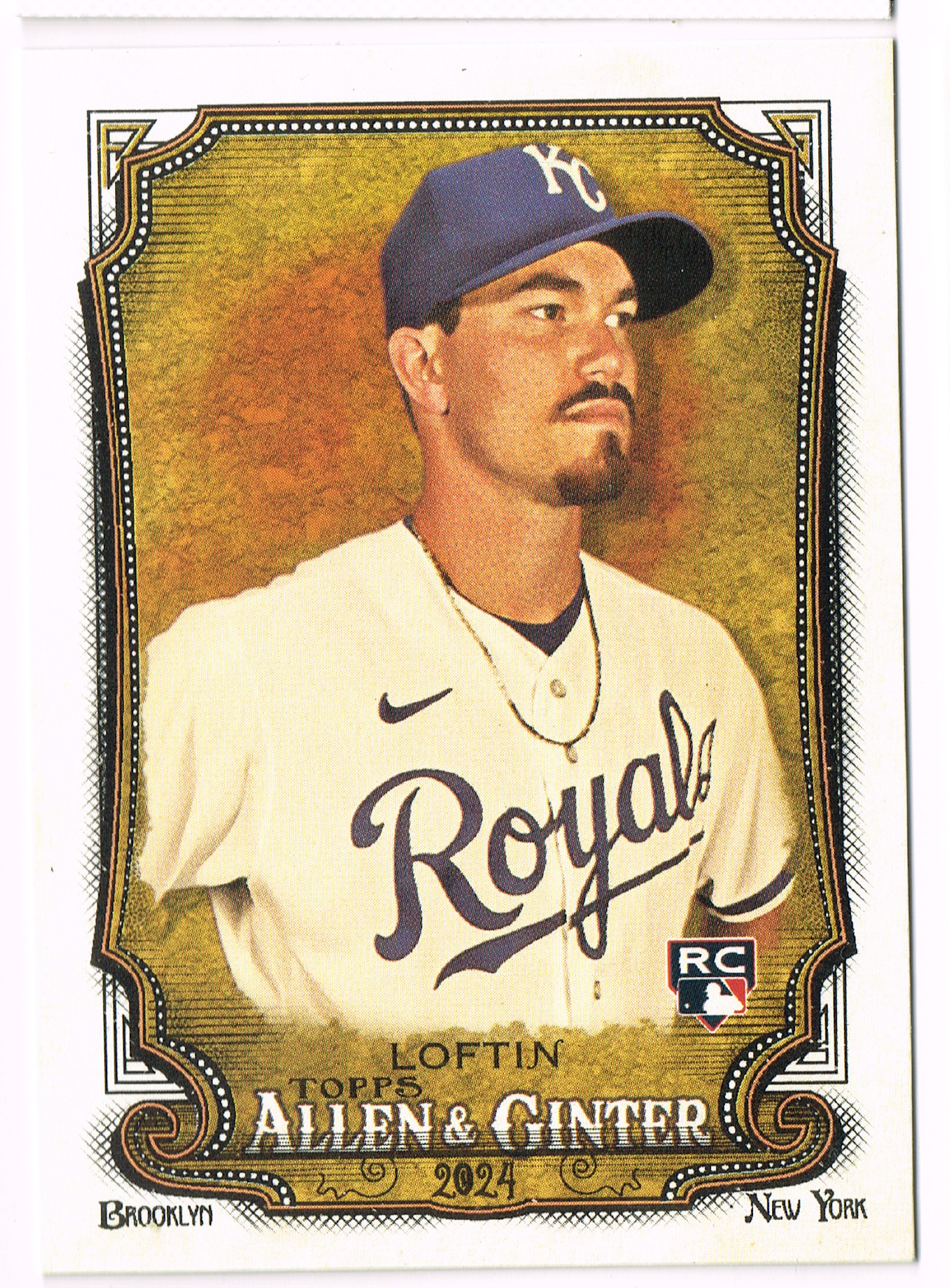 Reverso - Tarjeta Nick Loftin Topps 2024 #No. 76