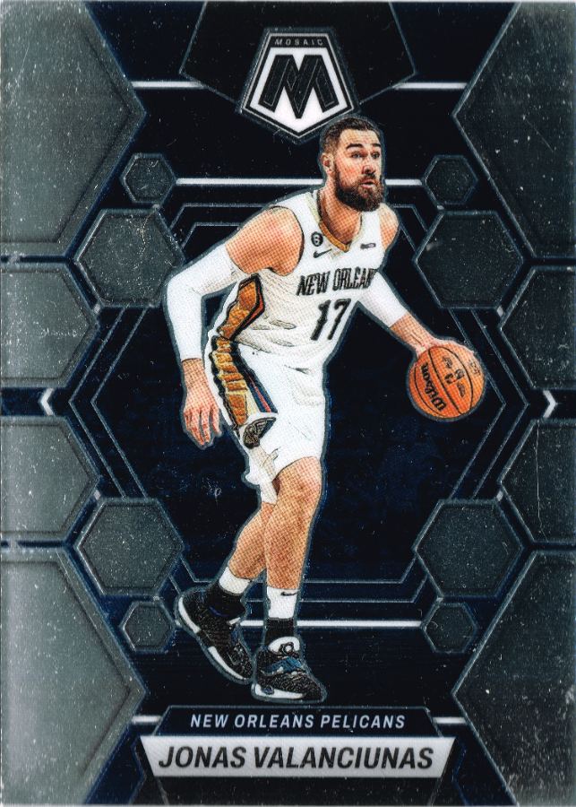 Tarjeta Jonas Valanciunas Panini Mosaic 2022 #182