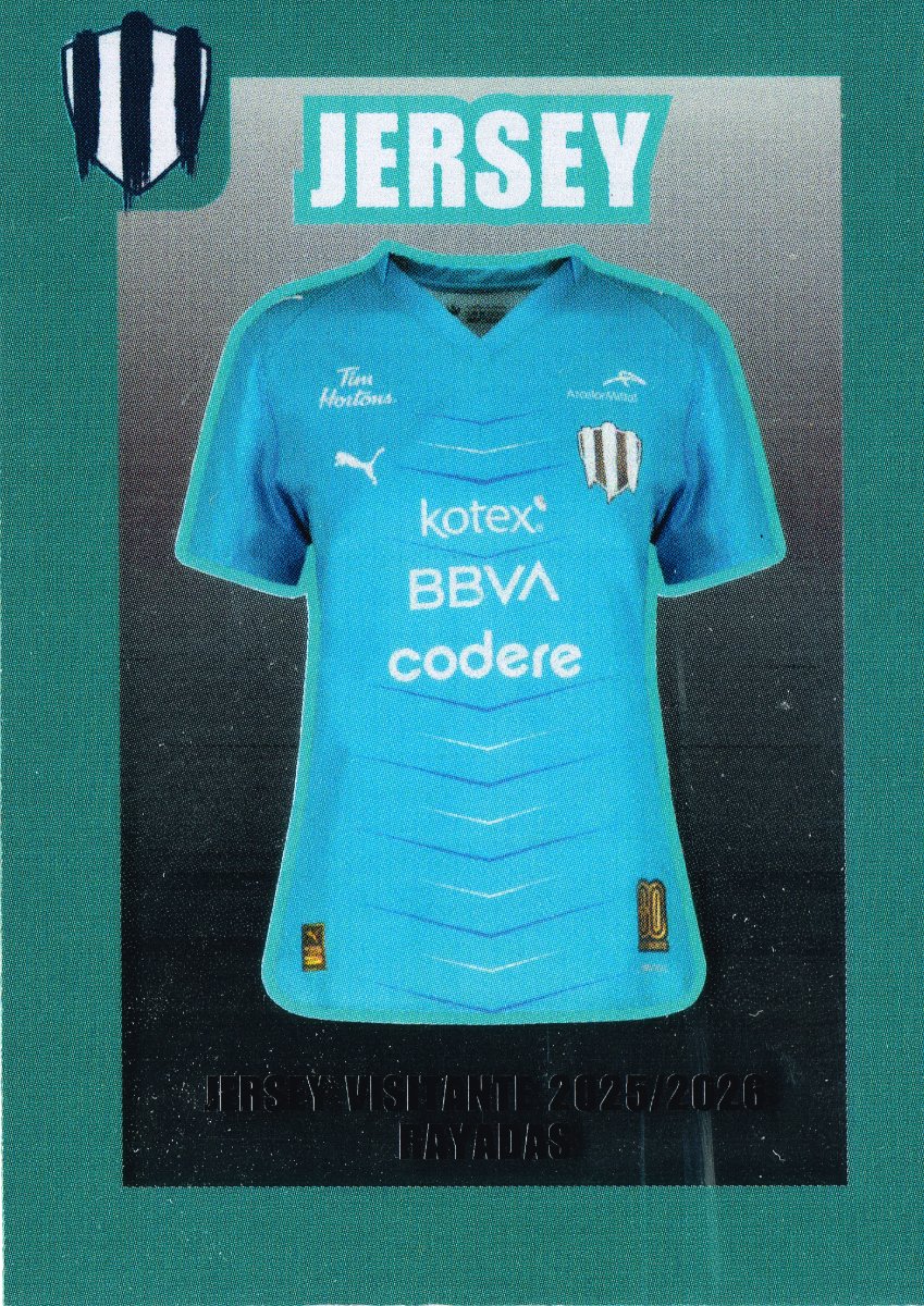 Tarjeta Rayados BARU SPORTS 2025 #No. 009