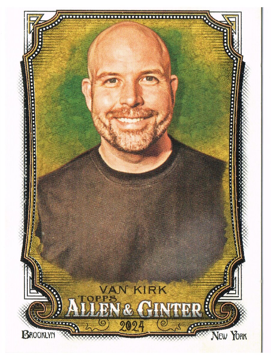 Tarjeta Daniel Van Kirk Topps 2024 #No. 215