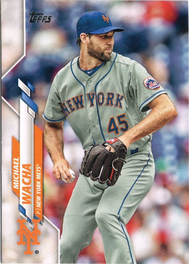 Tarjeta Michael Wacha Topps 2020 #534