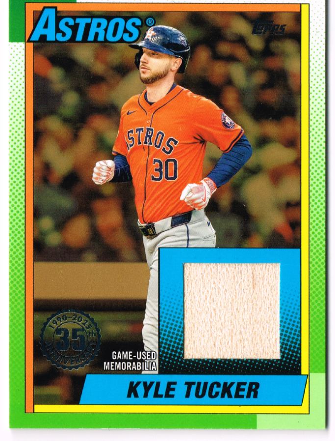 Tarjeta Kyle Tucker Topps Baseball 2025 #190R-KT