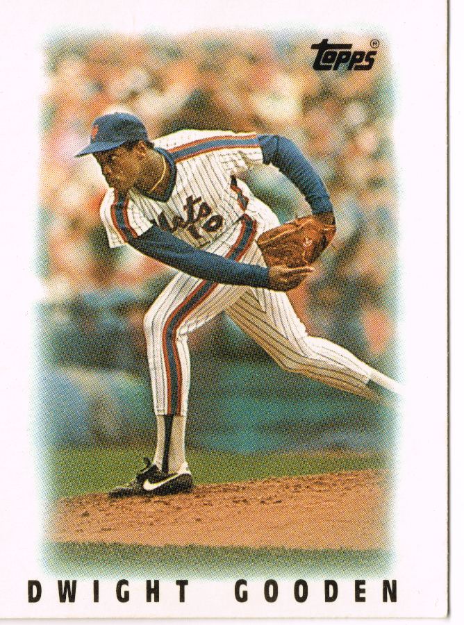 Tarjeta Dwight Gooden Topps 1986 #52