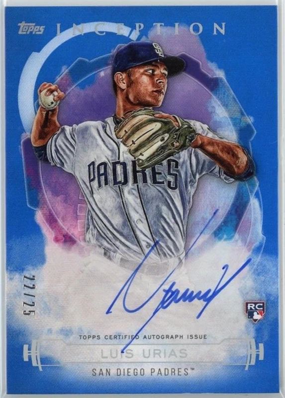 Tarjeta Luis Urias Topps 2019 #RES-LU