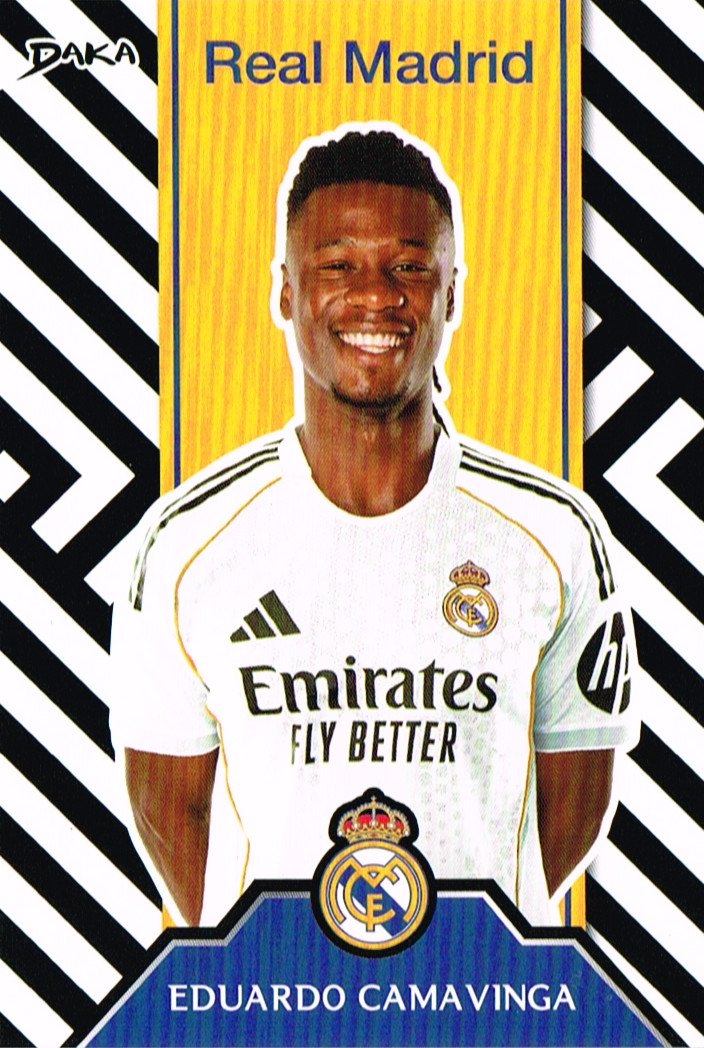 Tarjeta Eduardo Camavinga DAKA 2025 #TP-8