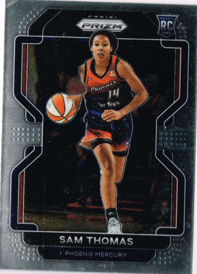 Tarjeta Sam Thomas Panini WNBA Prizm 2022 #No. 148
