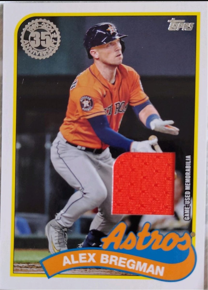 Tarjeta Alex Bregman Topps 2024 #89R2-AB