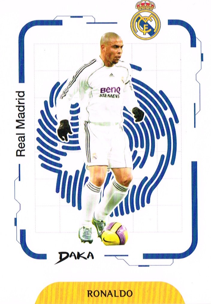 Tarjeta Ronaldo DAKA 2025 #EK-14