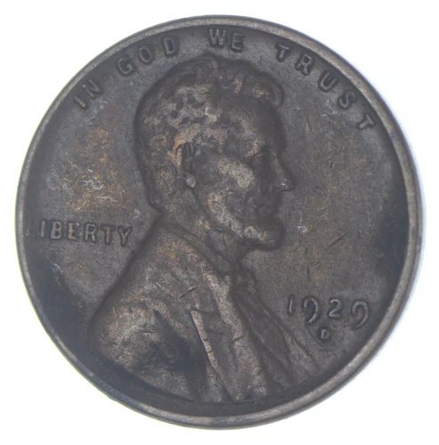 Tarjeta 1929-D - US Lincoln Wheat Cent Penny