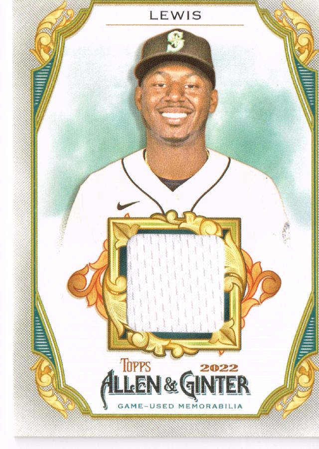 Tarjeta Kyle Lewis Topps Allen & Ginter 2022 #AGRB-KL