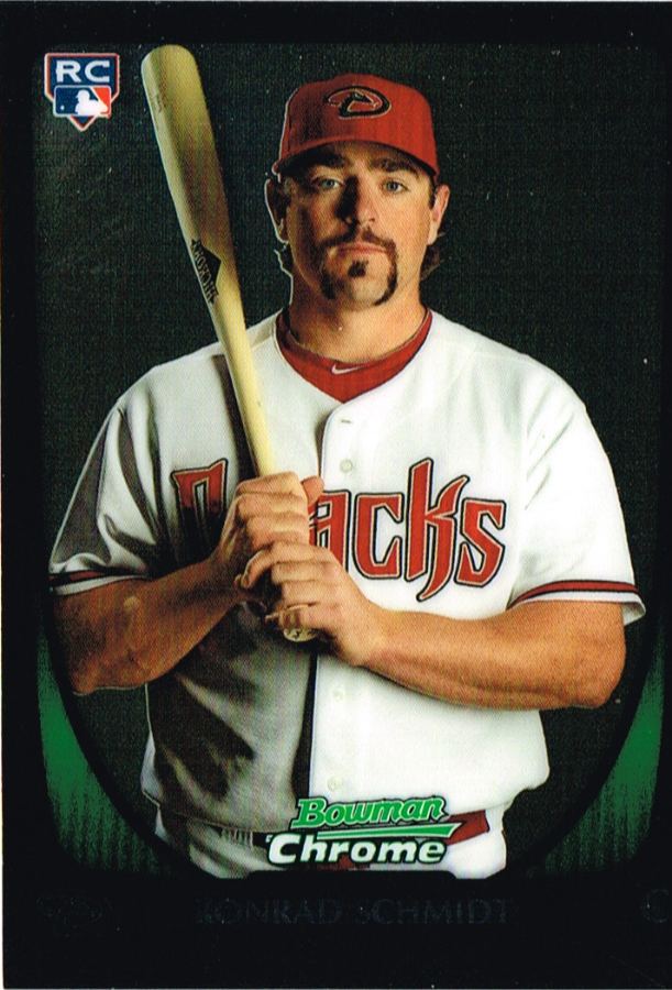 Tarjeta Konrad Schmidt Bowman Chrome 2011 #174