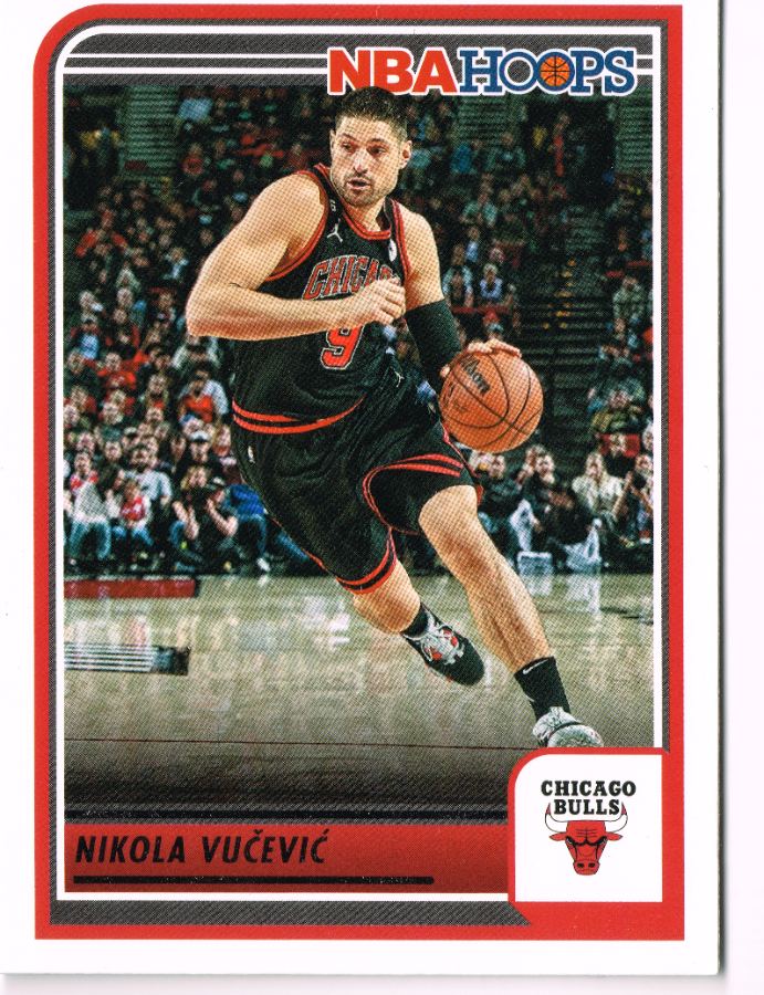 Tarjeta Nikola Vučević Panini Hoops 2023 #No. 74