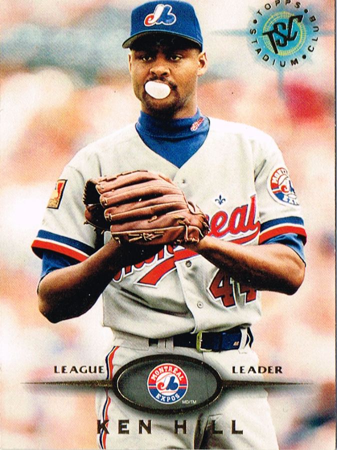Tarjeta Ken Hill Topps Stadium Club 1995 #22