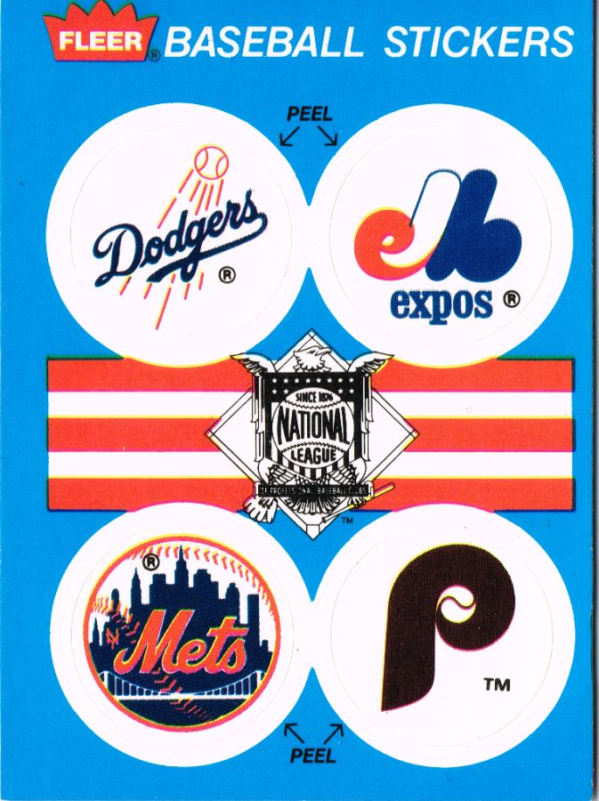 Tarjeta New York Mets Fleer 1989 #N/A