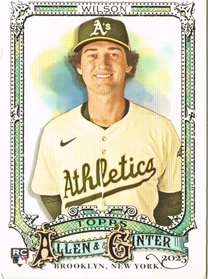 Tarjeta Jacob Wilson Topps 2025 #105