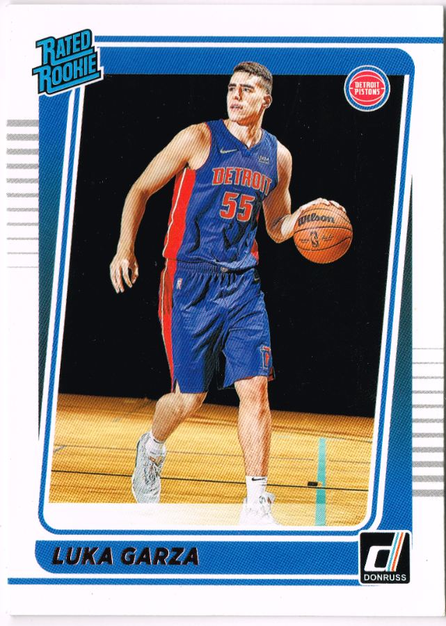 Tarjeta Luka Garza Panini Donruss 2021 #214